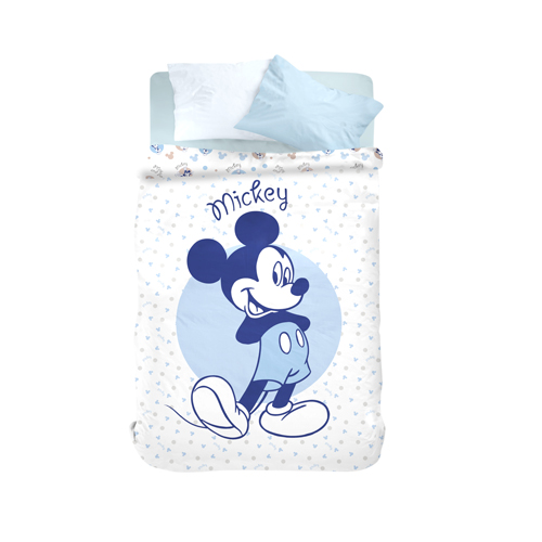 Sábanas Cuna 60x120 Mickey Azul